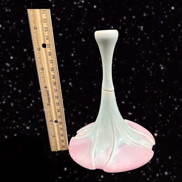 Newman Ceramic Works Lily Pad Candleholder Beautiful Vintage Art Nouveau - Picture 6 of 7